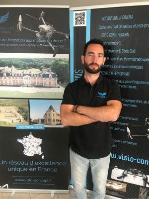 Formateur drone spécialisé en inspection technique, photogrammétrie et formation B2B.